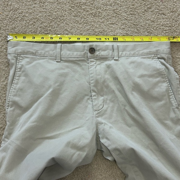 J. Crew Flex Chinos Men’s 35x32 Slim Fit Khaki - Picture 9 of 10